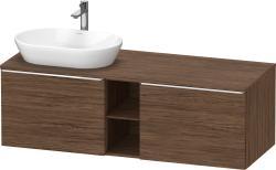Duravit D-Neo Asma dolap ünitesi 1400 mm Koyu Ceviz Dekor DE4950L10210000
