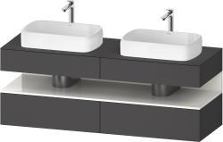 Duravit Studio F. A. Porsche Collection Asma dolap ünitesi 1600 mm Grafit Mat QA4779022490000