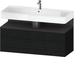 Duravit Studio F. A. Porsche Collection Asma dolap ünitesi 1190 mm Siyah Meşe QA4396080160000