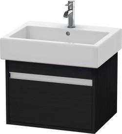 Duravit Ketho Asma dolap ünitesi 550 mm Siyah Meşe KT668601616