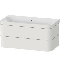 Duravit Happy D.2 c-bonded Asma dolap 975 mm İskandinav Beyazı Saten Mat Lake HP4638N3939