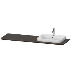 Duravit Happy D.2 Tezgah 1600 mm Fırçalanmış Ceviz HP031HR6969