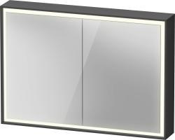 Duravit Vitrium Aynalı dolap 1000 mm Grafit Mat VT7157049490010