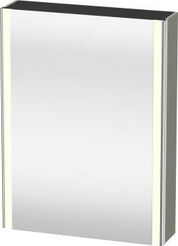 Duravit XSquare Aynalı dolap 600 mm Taş Grisi Saten Mat Lake XS7111L92920000