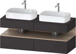 Duravit Studio F. A. Porsche Collection Asma dolap ünitesi 1400 mm Grafit Süper Mat QA4767055800000