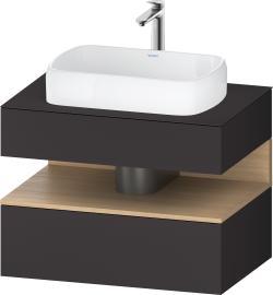 Duravit Studio F. A. Porsche Collection Asma dolap ünitesi 800 mm Grafit Süper Mat QA4730030800010