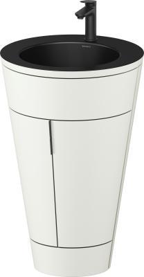 Duravit Starck 1 c-bonded yerden dolap 560 mm İskandinav Beyazı Saten Mat Lake S19514OBD390010