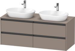 Duravit Ketho.2 Asma dolap ünitesi 1400 mm Bazalt Mat K24898B43430000