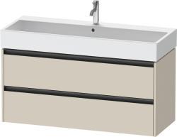 Duravit Ketho.2 Asma dolap ünitesi 1184 mm Taupe Süper Mat K25279083830000