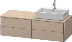 Duravit XSquare Asma dolap ünitesi 1400 mm Keten Dekor XS4913R7575