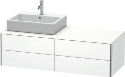 Duravit XSquare Asma dolap ünitesi 1400 mm Beyaz Mat XS4913L1818