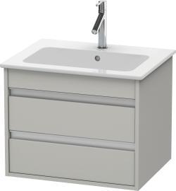 Duravit Ketho Asma dolap ünitesi 600 mm Beton Gri Mat Dekor KT642800707