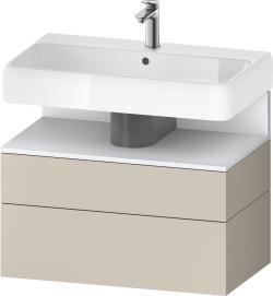 Duravit Studio F. A. Porsche Collection Asma dolap ünitesi 790 mm Taupe Süper Mat QA4394018830010