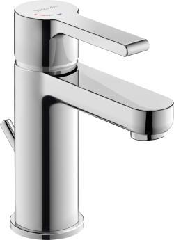 Duravit B.2 Tek kollu lavabo bataryası S FreshStart ve MinusFlow 50 mm Krom B21013001010