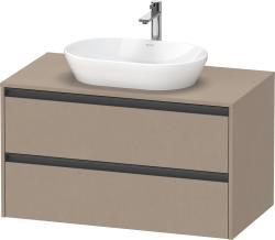 Duravit Ketho.2 Asma dolap ünitesi 1000 mm Keten Dekor K24896075750000