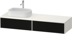 Duravit Zencha Asma dolap ünitesi 1600 mm Siyah Çizgi Yapısı ZE4814L63840000