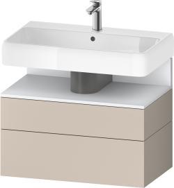 Duravit Studio F. A. Porsche Collection Asma dolap ünitesi 790 mm Taupe Dekoru QA4394018910010