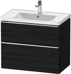 Duravit D-Neo Asma dolap ünitesi 784 mm Siyah Meşe DE4355010160000