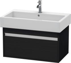 Duravit Ketho Asma dolap ünitesi 750 mm Siyah Meşe KT668701616