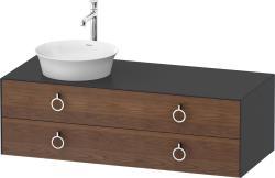 Duravit White Tulip Asma dolap ünitesi 1300 mm Amerikan Ceviz masif WT4992L77580010