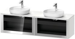 Duravit Vitrium Asma dolap ünitesi 1600 mm Parsol grey Glossy, Glass VT4794B1818000W