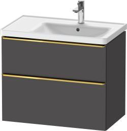 Duravit D-Neo Asma dolap ünitesi 784 mm Grafit Mat DE4358034490000
