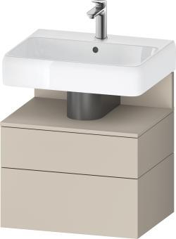 Duravit Studio F. A. Porsche Collection Asma dolap ünitesi 590 mm Taupe Süper Mat QA4393083830000