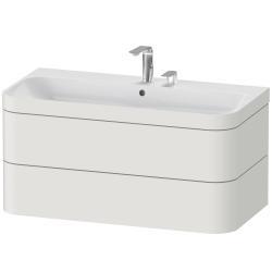 Duravit Happy D.2 c-bonded Asma dolap 975 mm İskandinav Beyazı Saten Mat Lake HP4638E3939