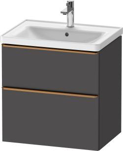 Duravit D-Neo Asma dolap ünitesi 634 mm Grafit Mat DE4354004490000