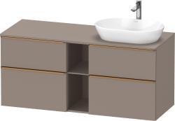 Duravit D-Neo Asma dolap ünitesi 1400 mm Bazalt Mat DE4970R04430000