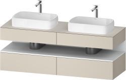 Duravit Studio F. A. Porsche Collection Asma dolap ünitesi 1600 mm Taupe Süper Mat QA4779018830010