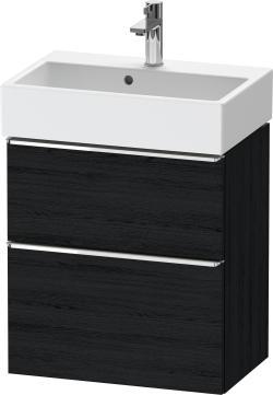 Duravit D-Neo Asma dolap ünitesi 584 mm Siyah Meşe DE4329010160000