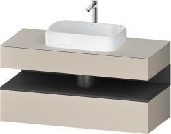 Duravit Studio F. A. Porsche Collection Asma dolap ünitesi 1200 mm Taupe Süper Mat QA4732049830000