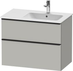 Duravit D-Neo Asma dolap ünitesi 810 mm Beton Gri Mat Dekor DE43670BD070000