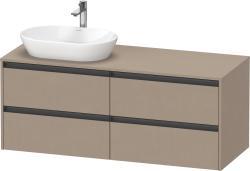 Duravit Ketho.2 Asma dolap ünitesi 1400 mm Keten Dekor K24898L75750000