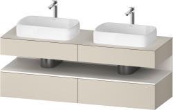 Duravit Studio F. A. Porsche Collection Asma dolap ünitesi 1600 mm Taupe Süper Mat QA4779084830000