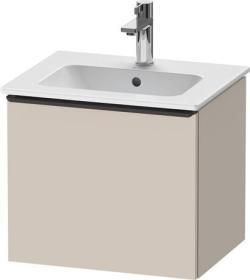 Duravit D-Neo Asma dolap ünitesi Taupe Dekoru Taupe Mat Dekor, Kulp Elmas siyah DE42600BD910000
