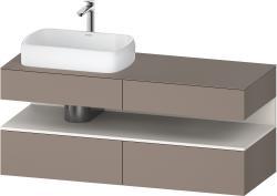 Duravit Studio F. A. Porsche Collection Asma dolap ünitesi 1400 mm Bazalt Mat QA4765084430000