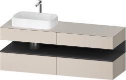 Duravit Studio F. A. Porsche Collection Asma dolap ünitesi 1600 mm Taupe Dekoru QA4777049910010