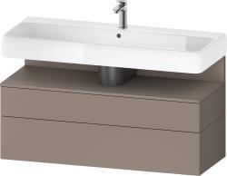 Duravit Studio F. A. Porsche Collection Asma dolap ünitesi 1190 mm Bazalt Mat QA4396043430010