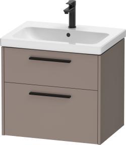 Duravit D-Code Asma dolap ünitesi 634 mm Bazalt Mat DC46710BD430000