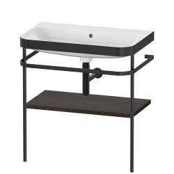 Duravit Happy D.2 c-bonded Metal lavabo konsolu 775 mm Fırçalanmış Ceviz HP4737N6969