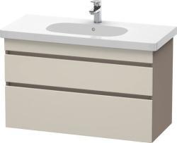 Duravit DuraStyle Asma dolap ünitesi Taupe Dekoru Ön yüzey: Taupe Mat, Dekor, Gövde: Bazalt Mat, Dekor DS648509143