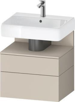 Duravit Studio F. A. Porsche Collection Asma dolap ünitesi 590 mm Taupe Süper Mat QA4393083830010