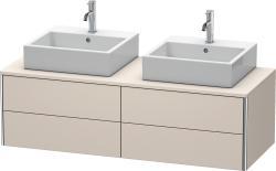 Duravit XSquare Asma dolap ünitesi 1400 mm Taupe Dekoru XS4916B9191