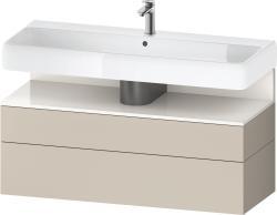 Duravit Studio F. A. Porsche Collection Asma dolap ünitesi 1190 mm Taupe Süper Mat QA4396022830000
