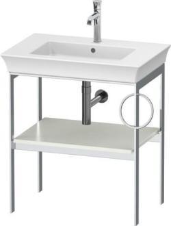 Duravit White Tulip Metal konsol 684 mm Beyaz Saten Mat Lake WT4543R3636
