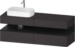 Duravit Studio F. A. Porsche Collection Asma dolap ünitesi 1600 mm Grafit Süper Mat QA4777016800010