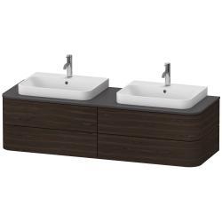 Duravit Happy D.2 Asma dolap ünitesi 1600 mm Fırçalanmış Ceviz HP4974B69690010