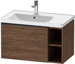 Duravit D-Neo Asma dolap ünitesi 784 mm Koyu Ceviz Dekor DE42580BD210000
